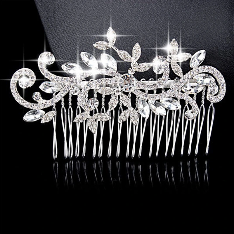 Decorative Hair Comb Rhinestone Comb Bridal Headdress Wedding Bridal Hair Jewelry