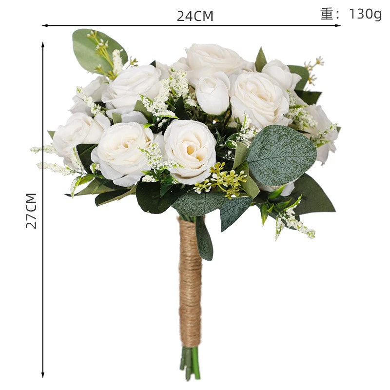 Wedding Bouquet Bridal Bouquet Bridesmaid Bouquet Artificial Flower Bouquet Photo Prop