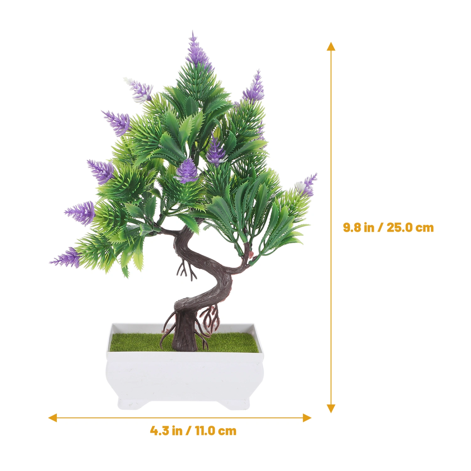 Artificial Potted Plant Decoration Desktop Simulated Potted Flower Plant Small False Potted Plant