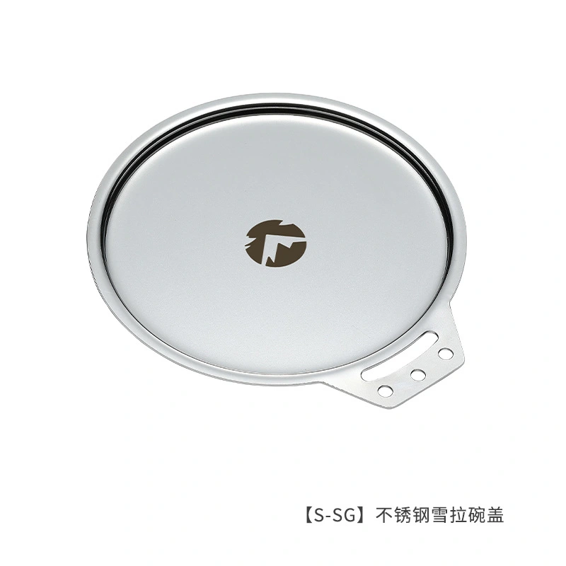 Camping Bowl Lid Cup Cover Stainless Steel Tea Cup Lid Water Camping Bowl Lid Bowl Covering