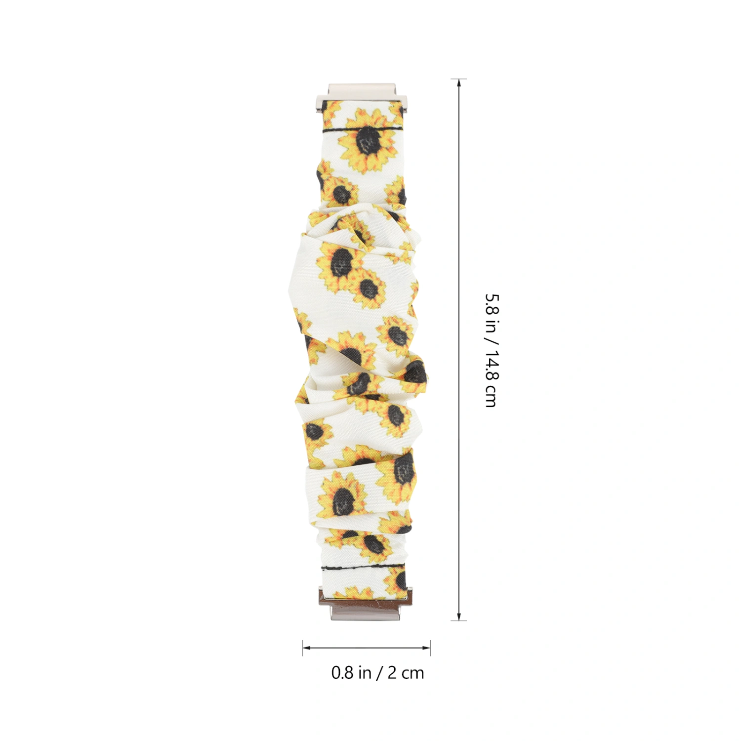 Elastic Scrunchie Watch Band Compatible for Galaxy Watch Active (20mm)