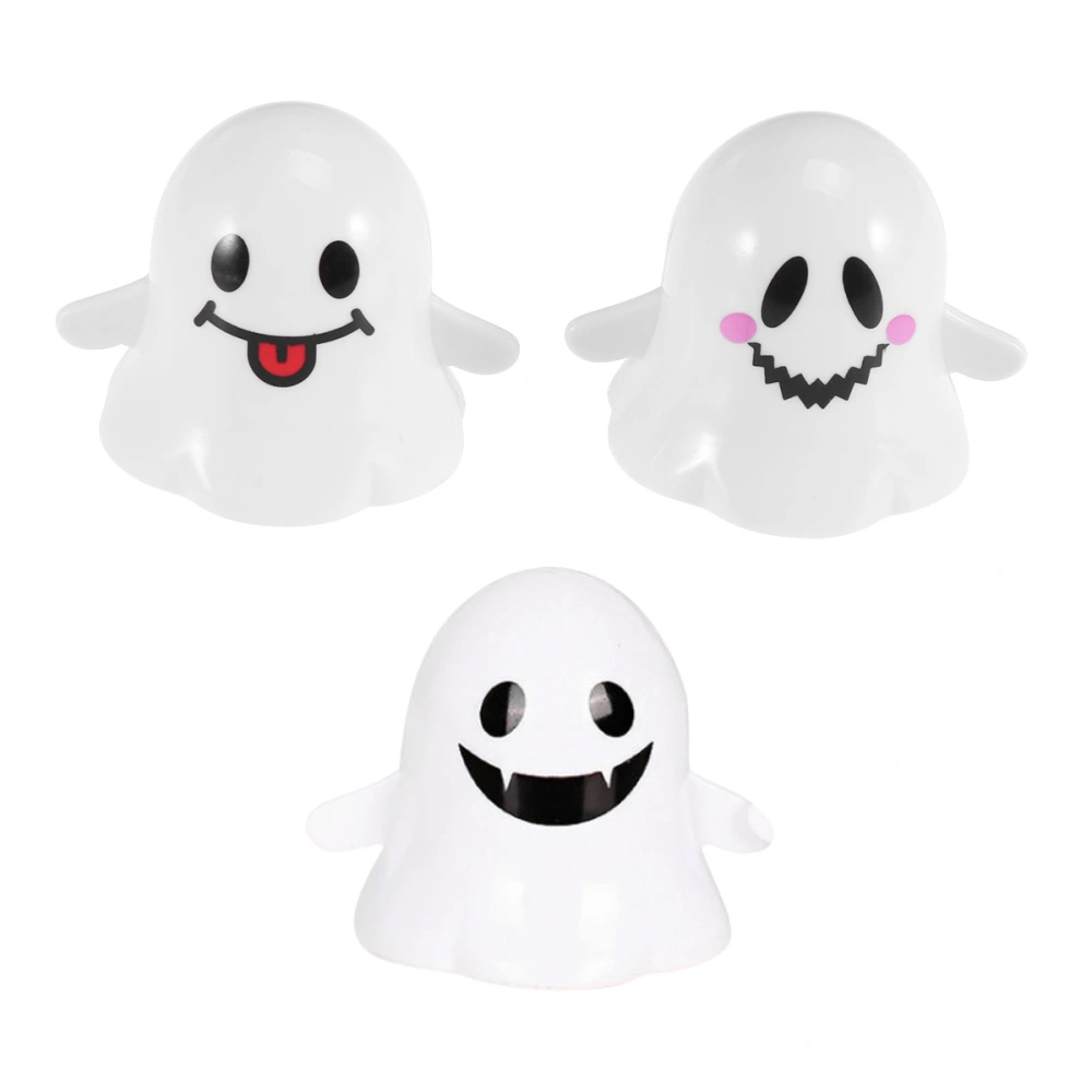 6 Pcs Halloween Wind up Toys Ghost Design Walking Props Clockwork Toys Horror Theme Party Favors Random Style