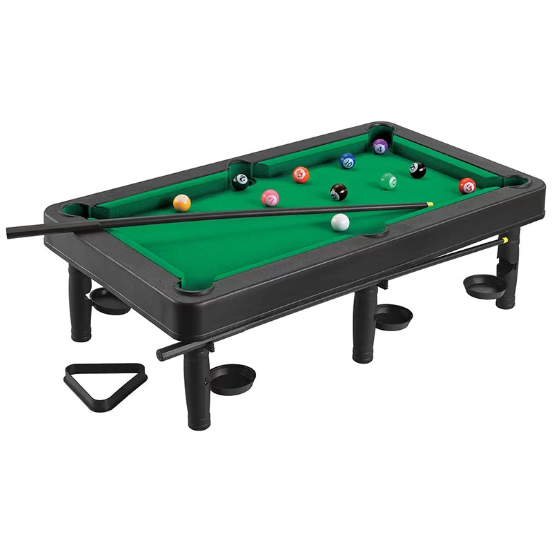 1 Set Desktop Miniature Pool Table Set Mini Billiards Table Plaything Desktop Table Billiard Intelligence Toy