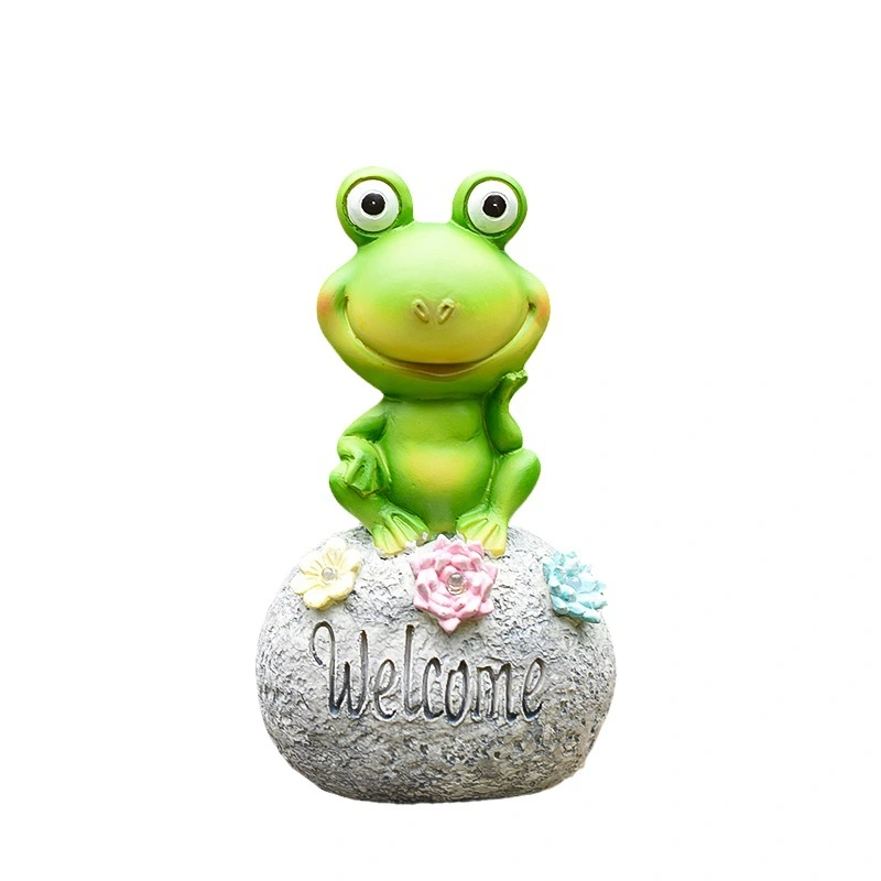 Tiny Frog Figurine Mini Garden Frog Figurine Micro Landscaping Animal Decoration Garden Decor