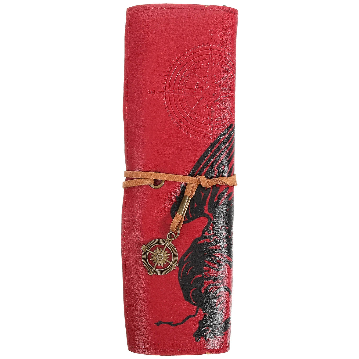 Portable Pen Wrapping Bag Pencil Carrying Roll Bag Pencil Roll Up Pouch Cute Roll Pencil Case Holder