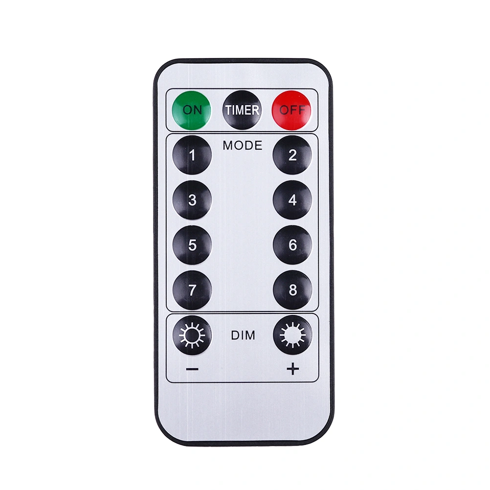 5M USB 50 LED 8 Function Copper Wire String Lights Fairy Light with Remote Controller For Xmas Festival Holiday Wedding Home Decoration No Battery BZ1193 (White)