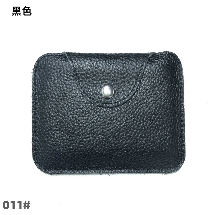 Wear-resistant Leather Wallet Men Coin Bag Portable Money Bag Credit Card ID Card Storage Bag