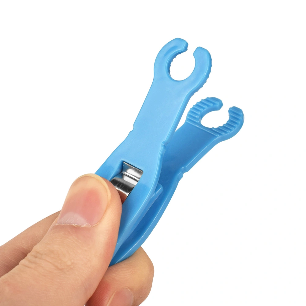 5Pcs Piercing Clamps Plastic Piercing Tools Disposable Ear Piercing Clamps Small Piercing Fixing Clips