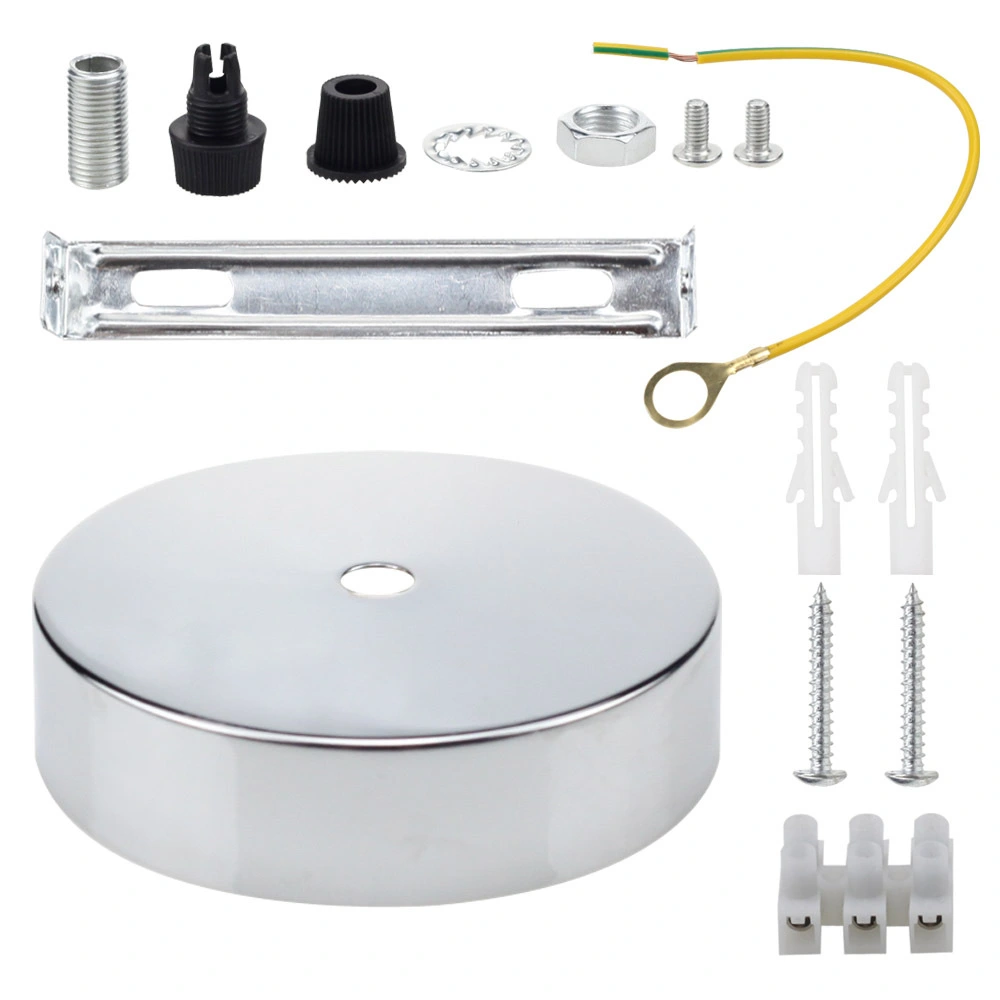 1 Set Ceiling Canopy Light Kit Ceiling Light Fixtures Plate Pendant Light Chassis Base Kit