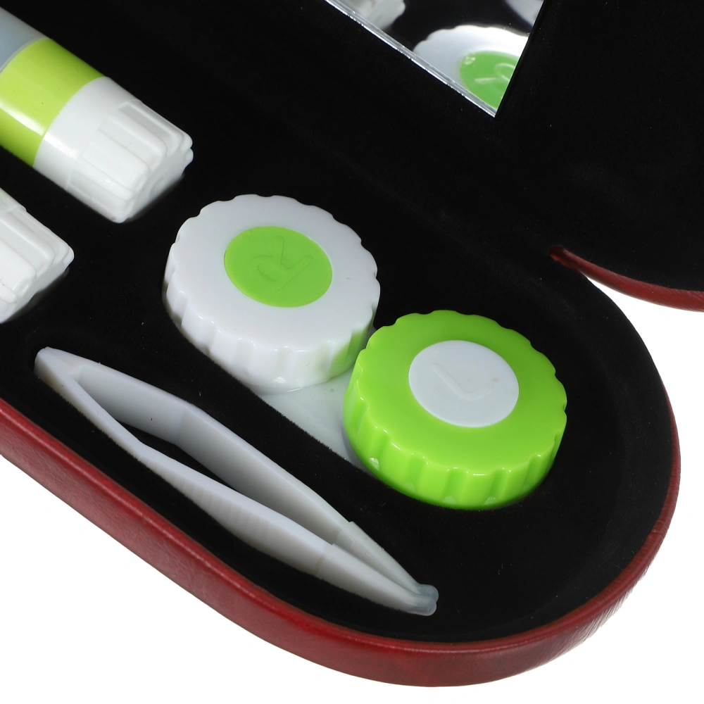 1 Set of Household Contact-lens Case Convenient Contacts Holder Outdoor Eyeglass Box