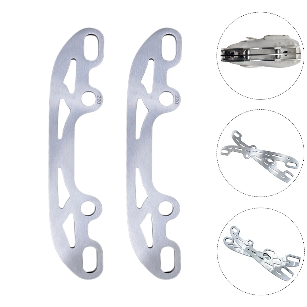 1 Pair of Stainless Steel Skating Shoe Blades Skating Blades Durable Skating Blades