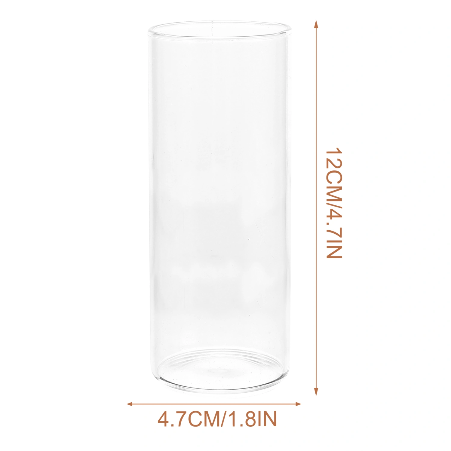 Glass Candle Chimney Candle Holder Glass Shade Glass Pillar Candle Holder Candle Cup