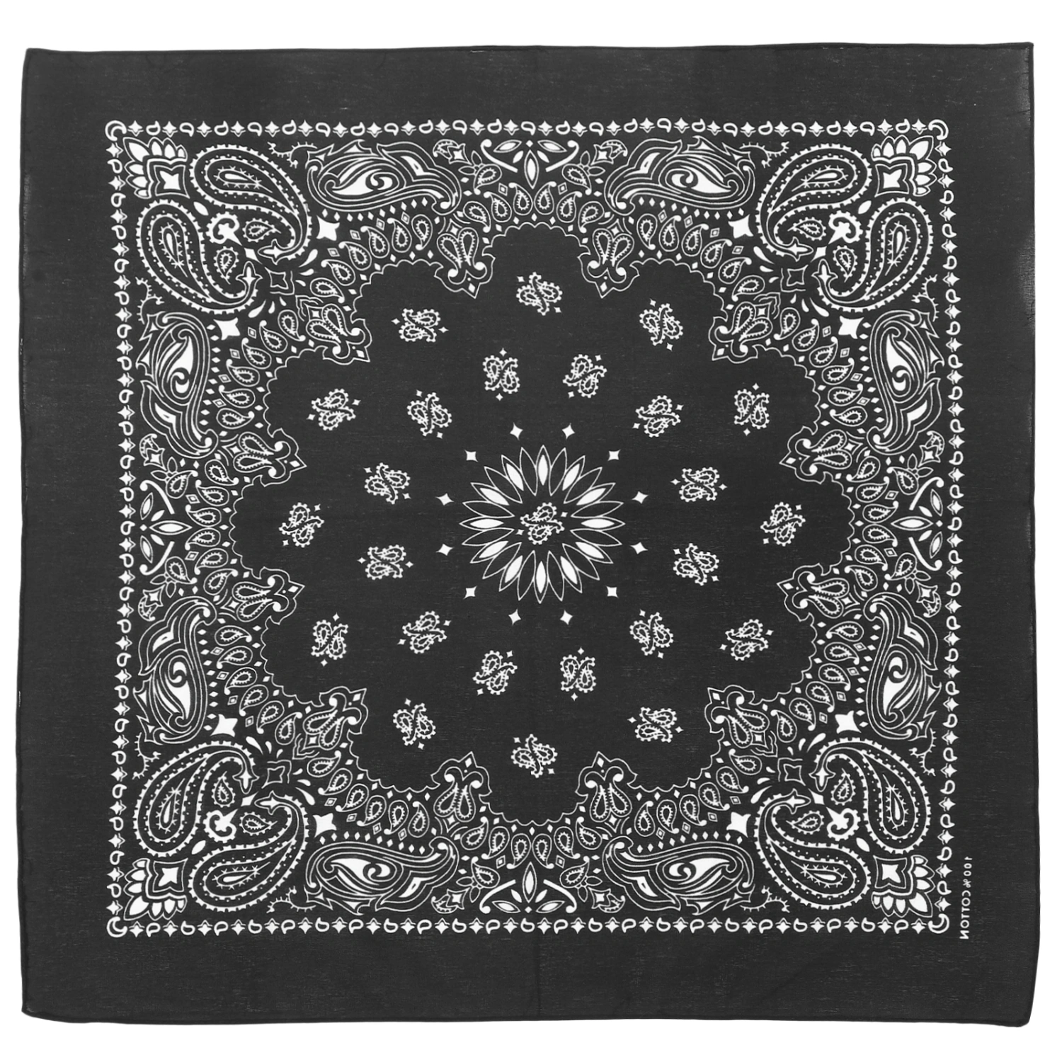 Square Scarf Headwear Multi-purpose Cotton Bandana Riding Bandana Head Cover