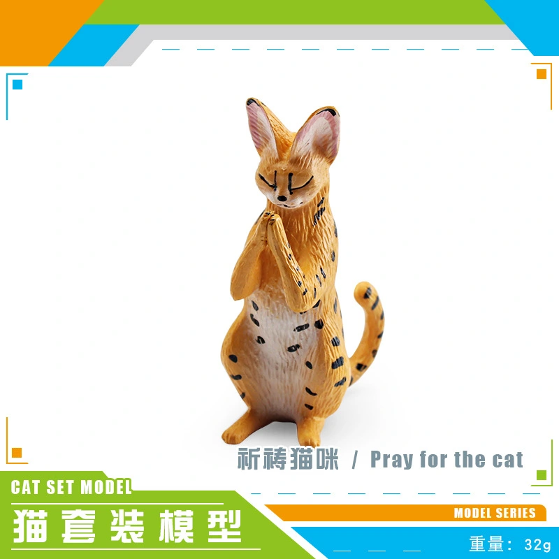 Small Cat Figurine Cat Statue Decorative Cat Statue Cat Figurine Adorable Cat Sculpture