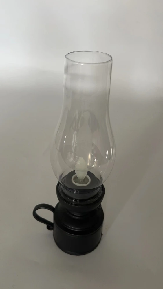 2pcs LED Kerosene Lamp Decorative Kerosene Light Flameless LED Oil Lamp Accessory