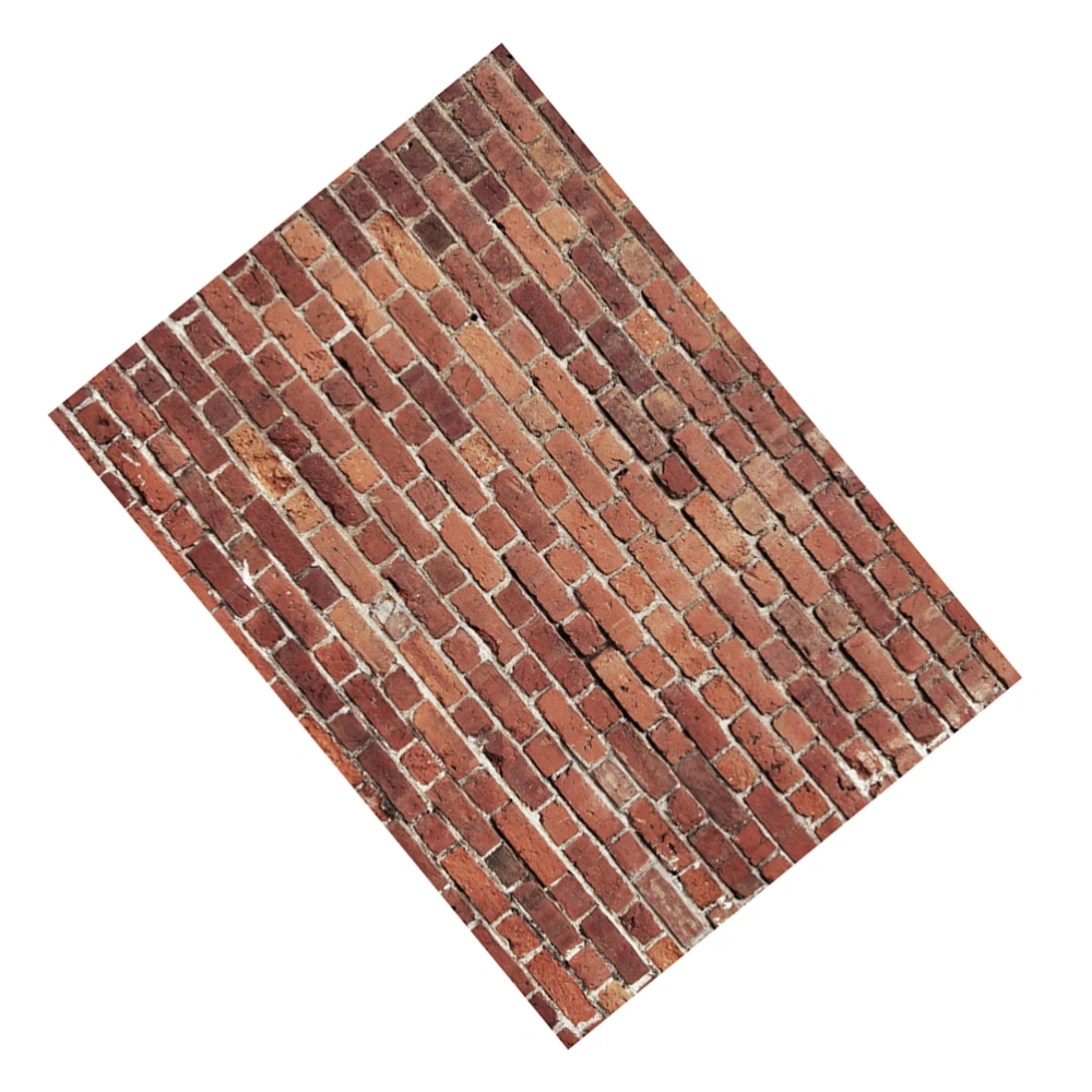 Red Brick Backdrop Polyester Backdrop Background Decor for Photography