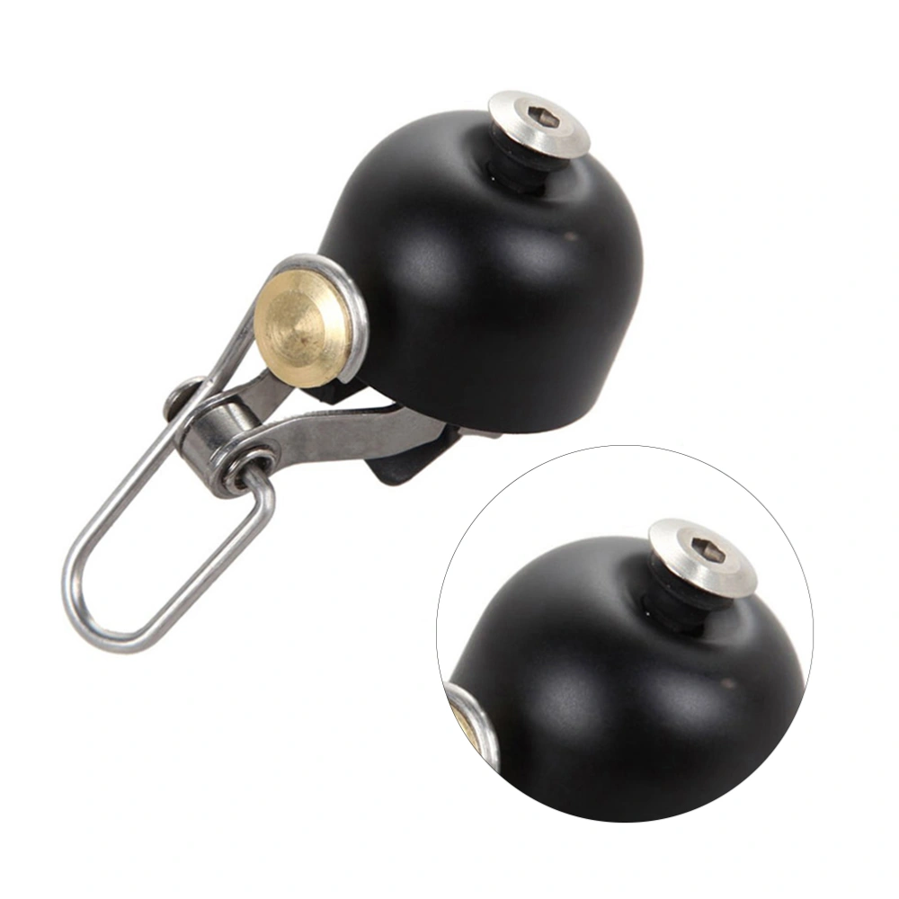 1pc Antique Bronze Bell Accessories Cycling Accessories for (Black)