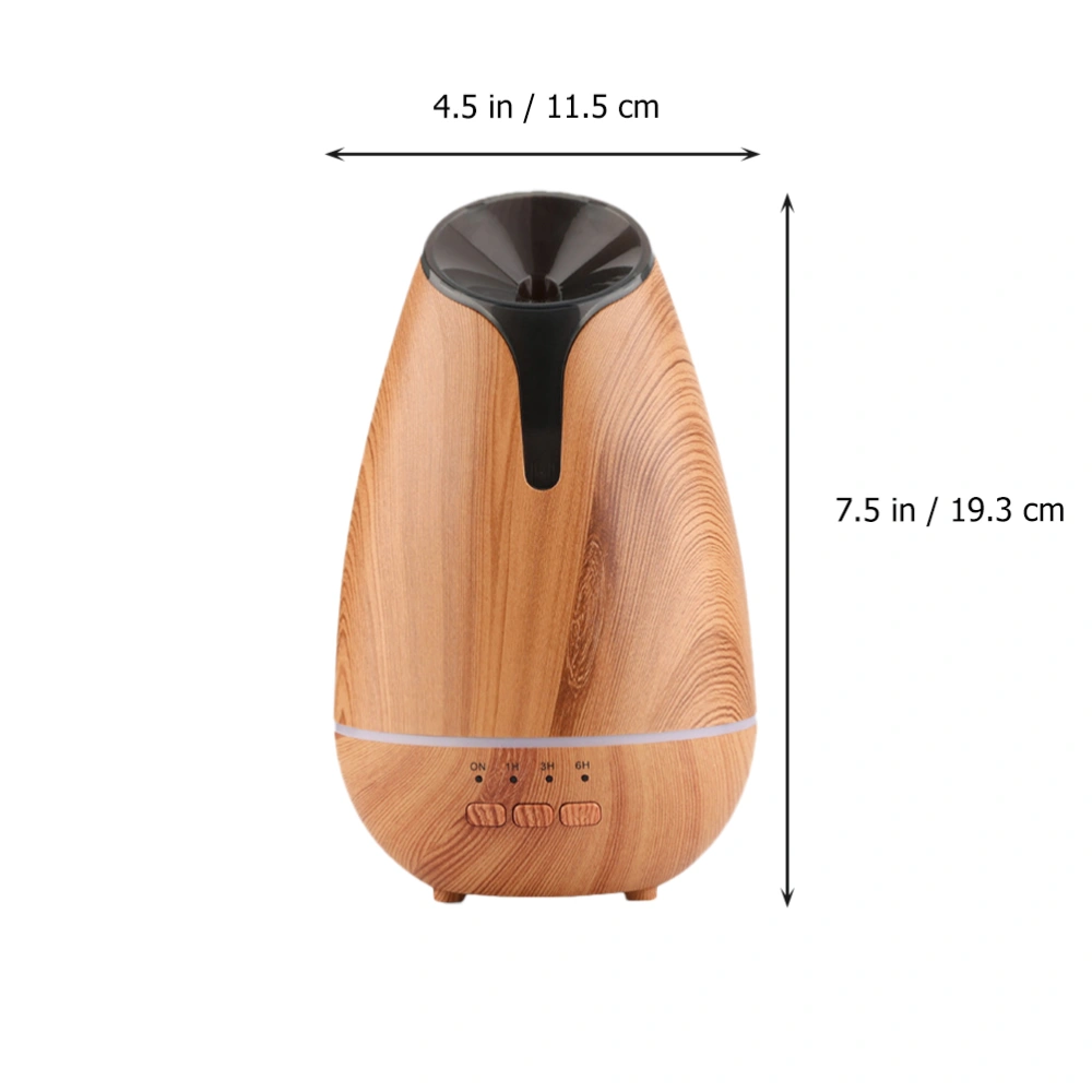 1Pc 120ml Air Humidifier Aroma Diffuser Wood Grain Vaporizer Humidifier