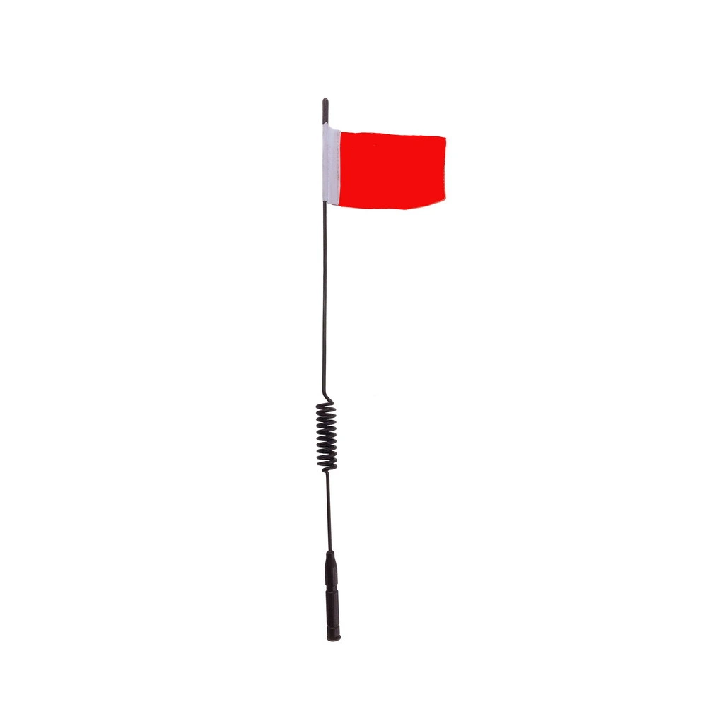 RC Climbing Car Antenna with Flag RC Car Part Simulation Signal Line with Flag Metal RC Decoration