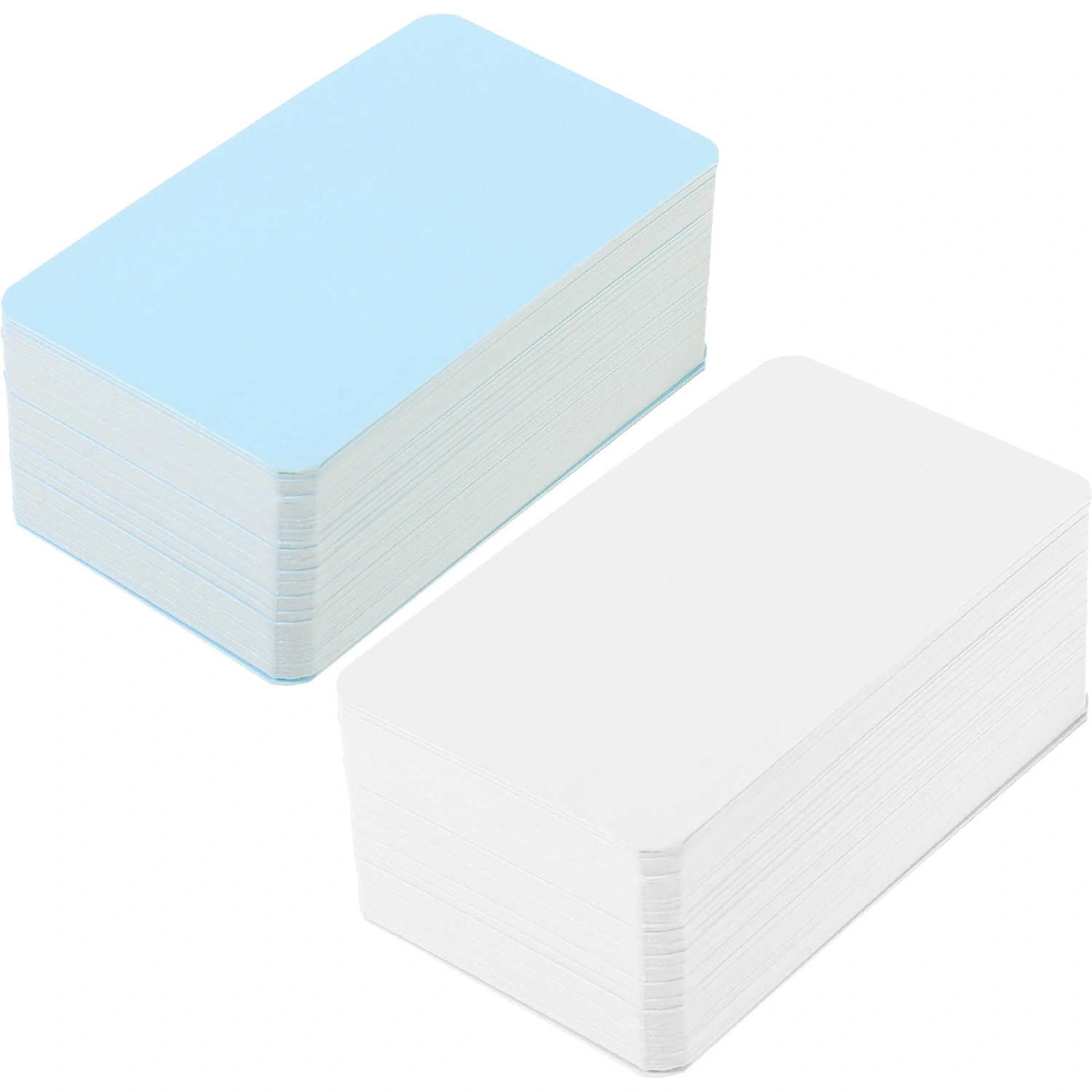 200 Sheets of Paperboard Cards Blank Note Cards Memo Card Studying Flash Cards