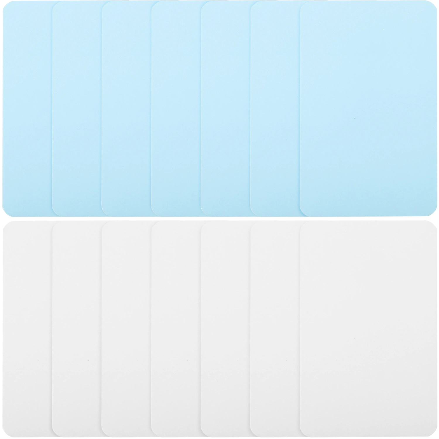 200 Sheets of Paperboard Cards Blank Note Cards Memo Card Studying Flash Cards