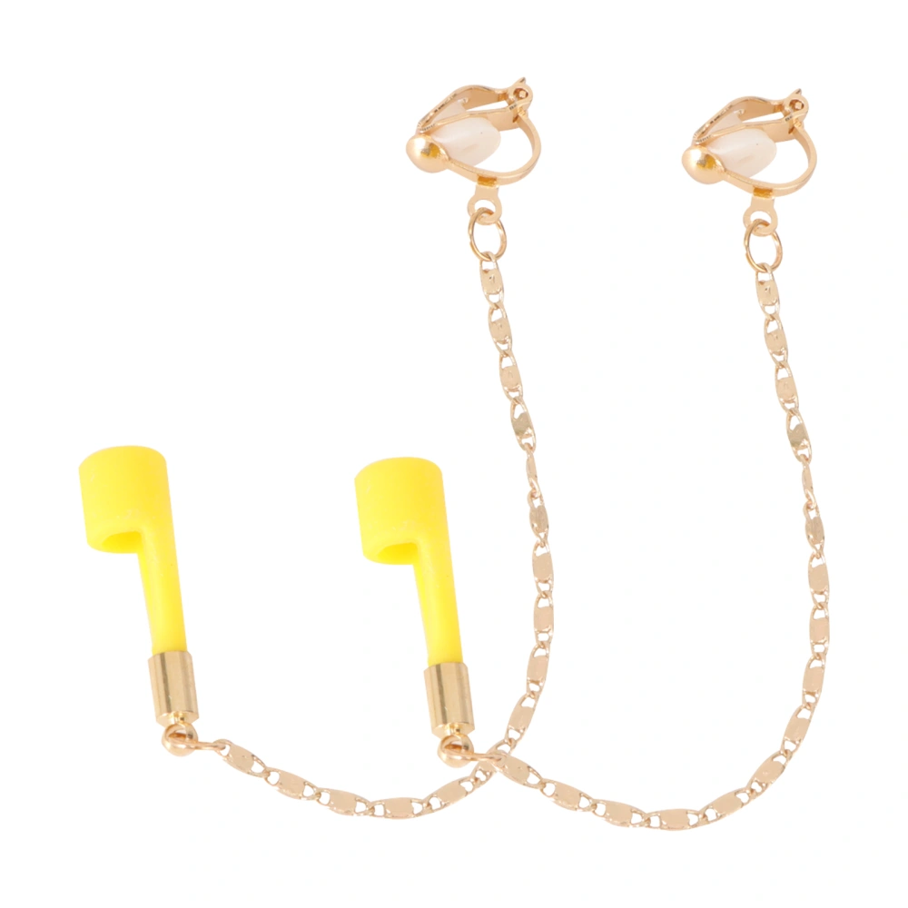 1 Pair Chic Wireless Earphone Earrings Versatile Earring Straps for Women