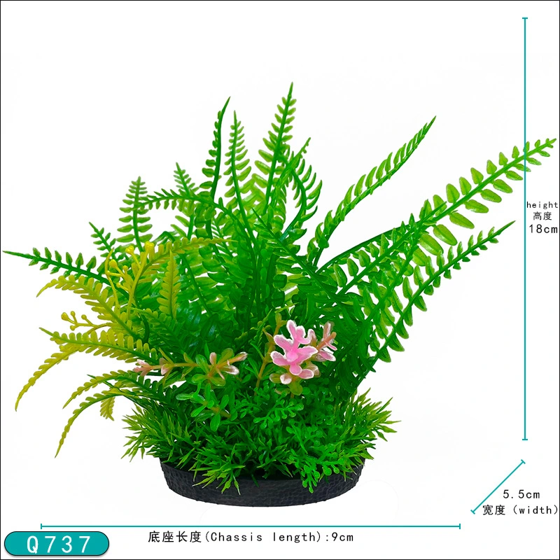 Fish Tank Fake Plant Model Simulation Plant Decoration Aquarium Landscaping Plant Decor