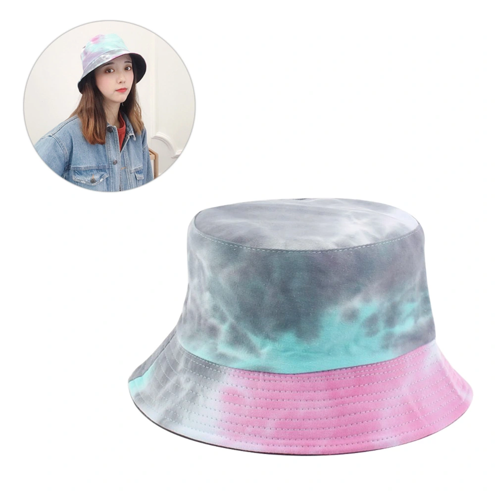 Colorful Sun Hat Bucket Hat Outdoor Beach Sun Protection Fisherman Hat Travel Bucket