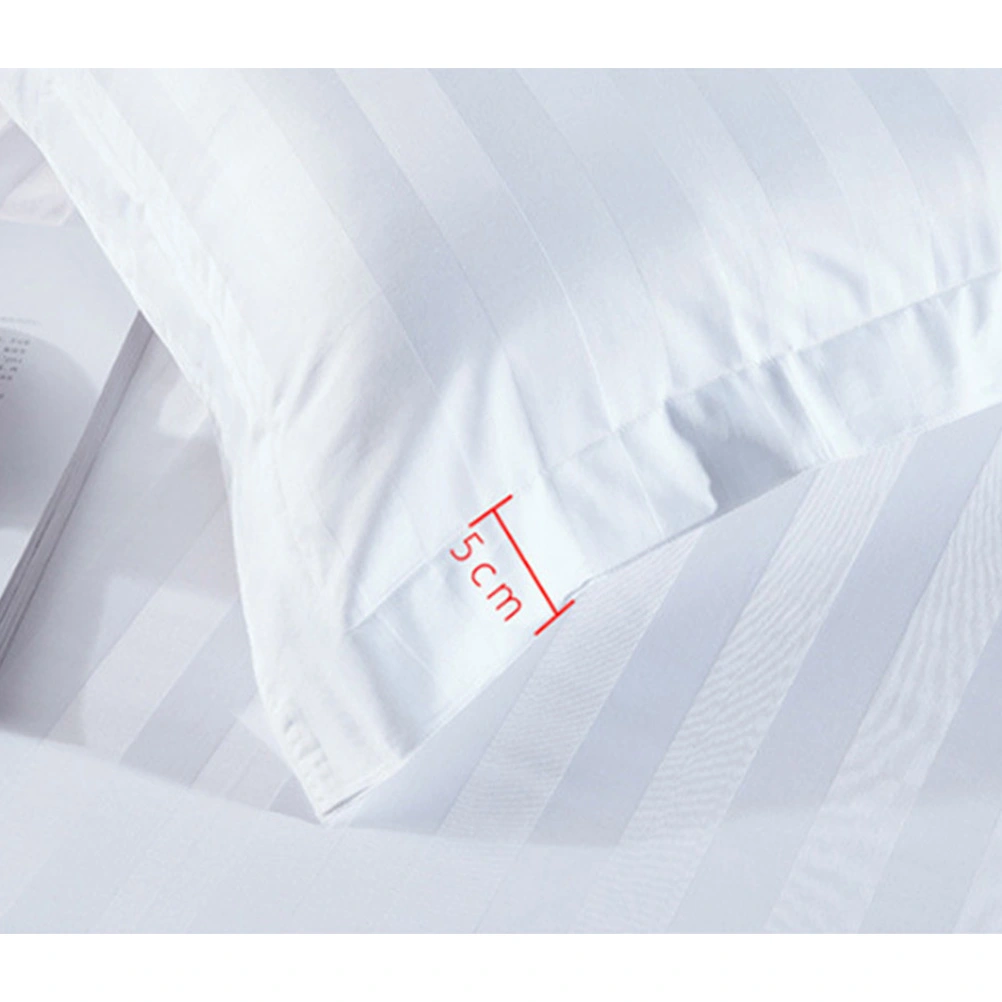 2pcs 80x50cm Pillowslip Cotton Pillow Case Pillow Cover Bedding for Hotel Guesthouse Youth Hostel