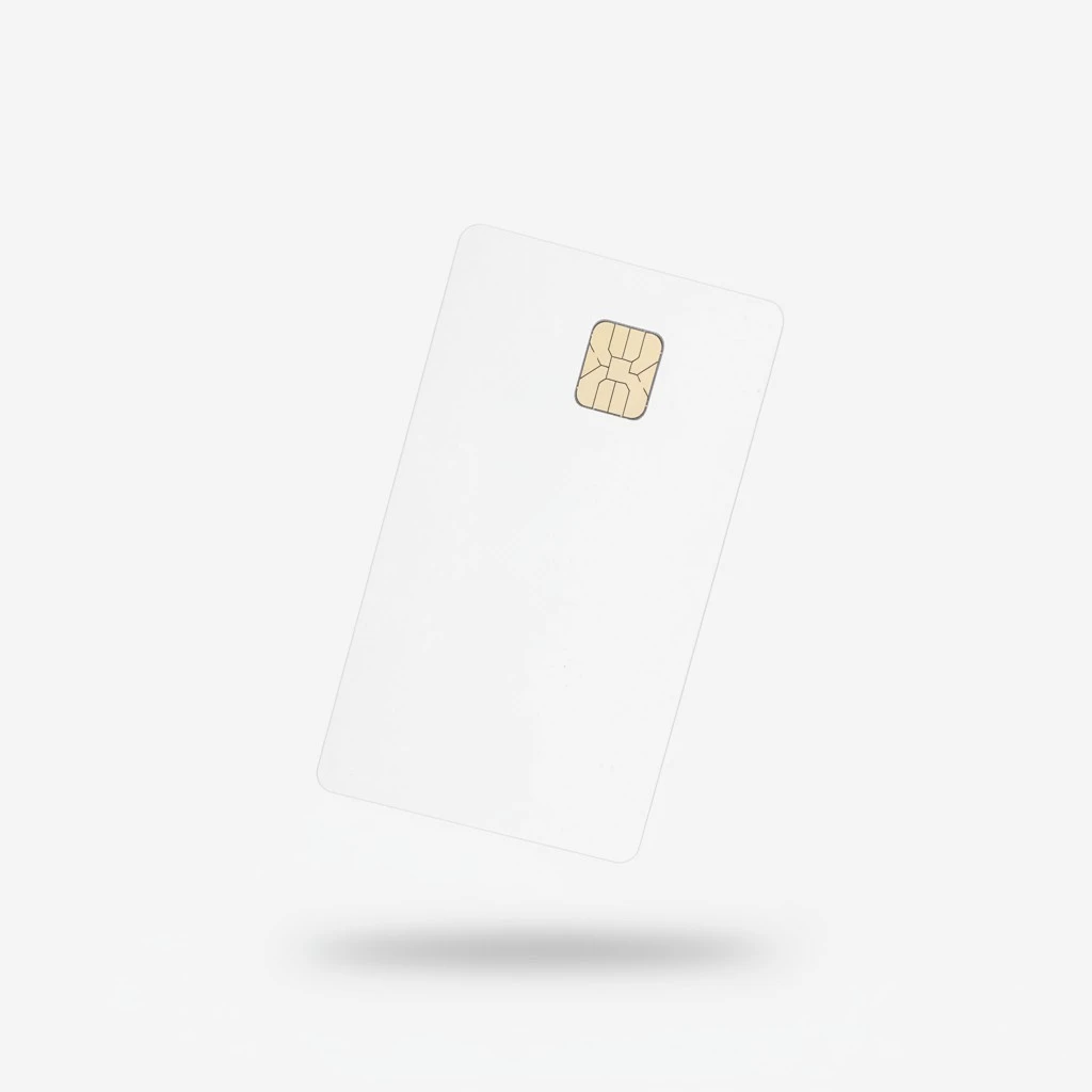 20pcs Chip IC Cards Chip Contact Cards Blank Cards Access Control System Cards