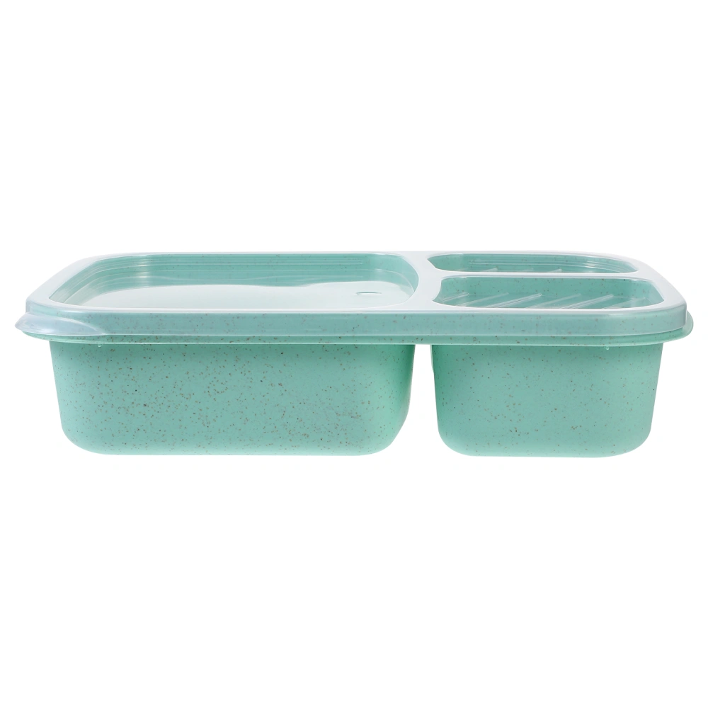 Reusable Bento Box Snack Food Container 3-compartment Lunch Food Container