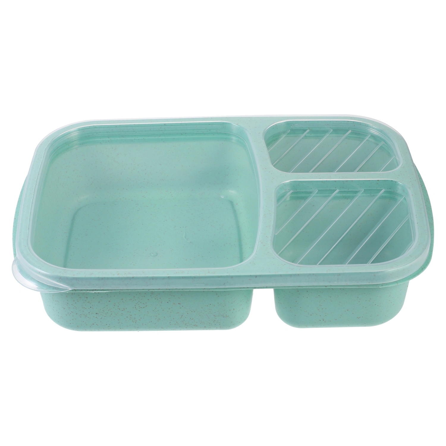 Reusable Bento Box Snack Food Container 3-compartment Lunch Food Container