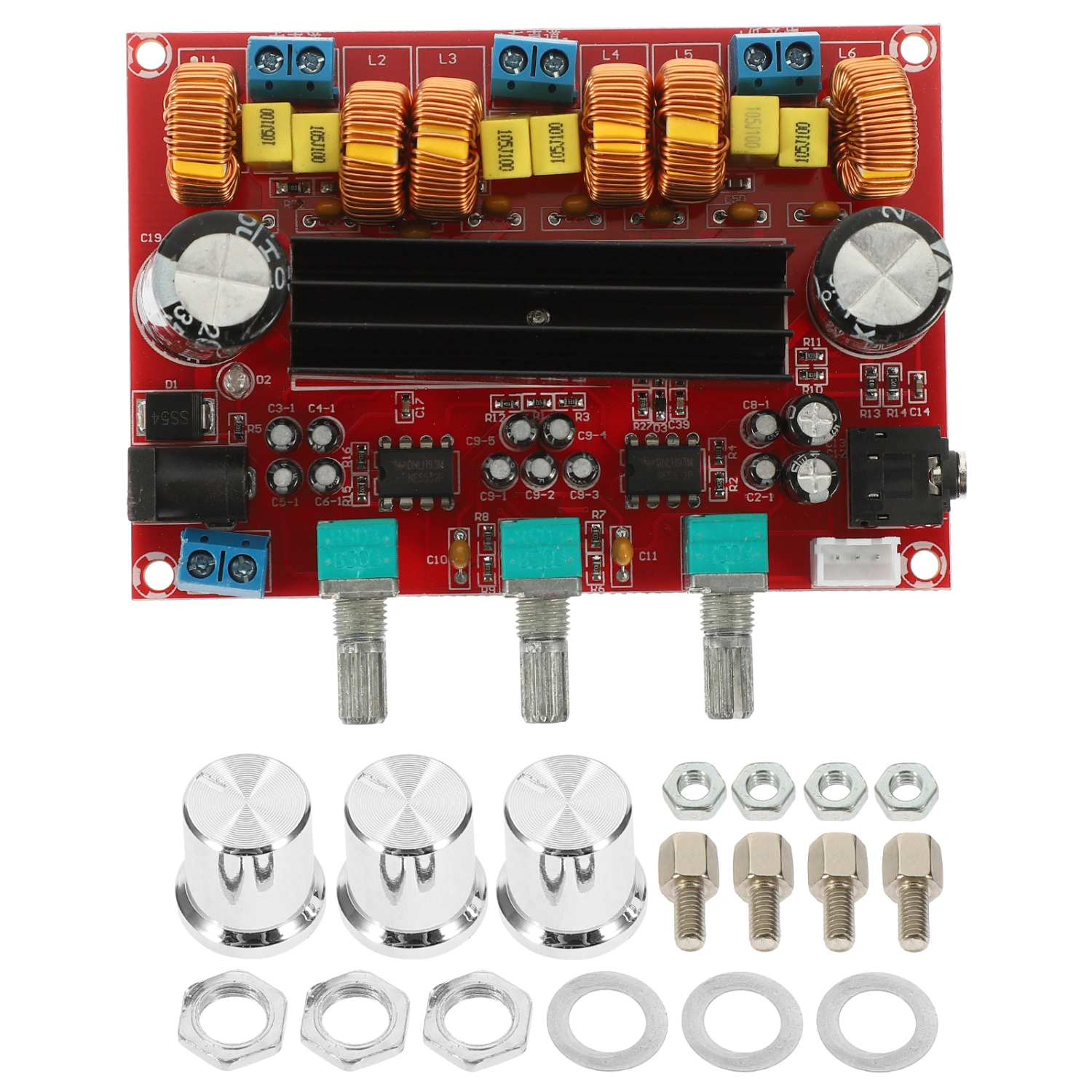 Amplifier Board 2.1 Channel Audio Amplifier Module Subwoofer Power Amplifier Board