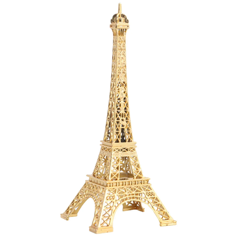 Decorative Eiffel Tower Model Iron Eiffel Tower Decoration Home Desktop Ornament