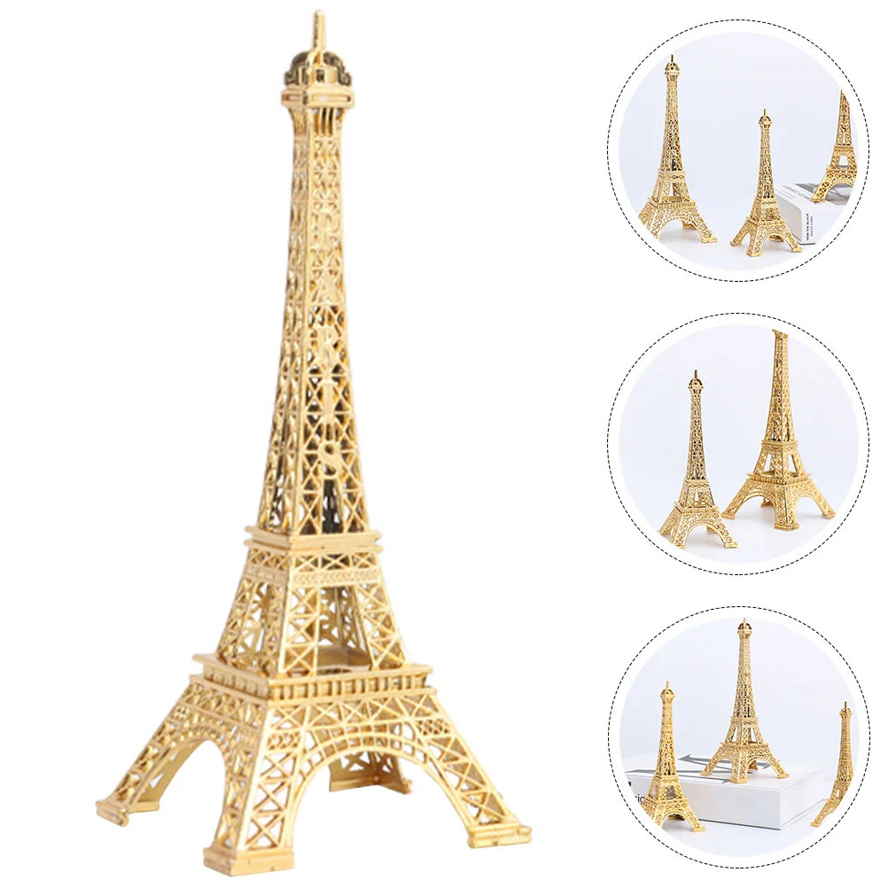 Decorative Eiffel Tower Model Iron Eiffel Tower Decoration Home Desktop Ornament