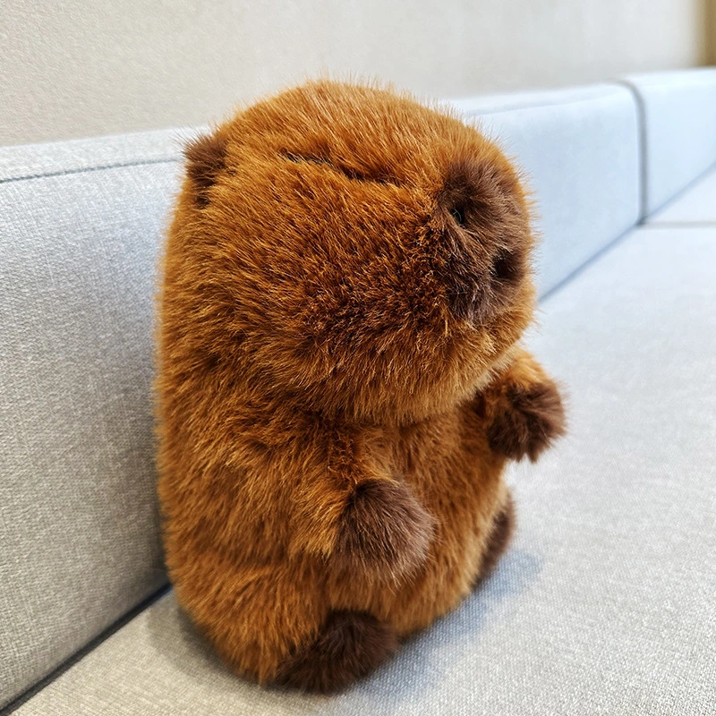 Cartoon Capybara Plush Doll Lovely Stuffed Capybara Toy Adorable Plush Capybara  Toy