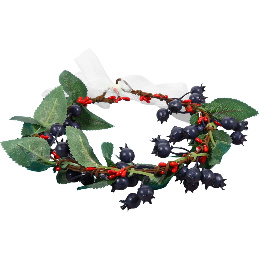 Lovely Christmas Berry Garland Beach Holiday Hair Accessories for Women Girls