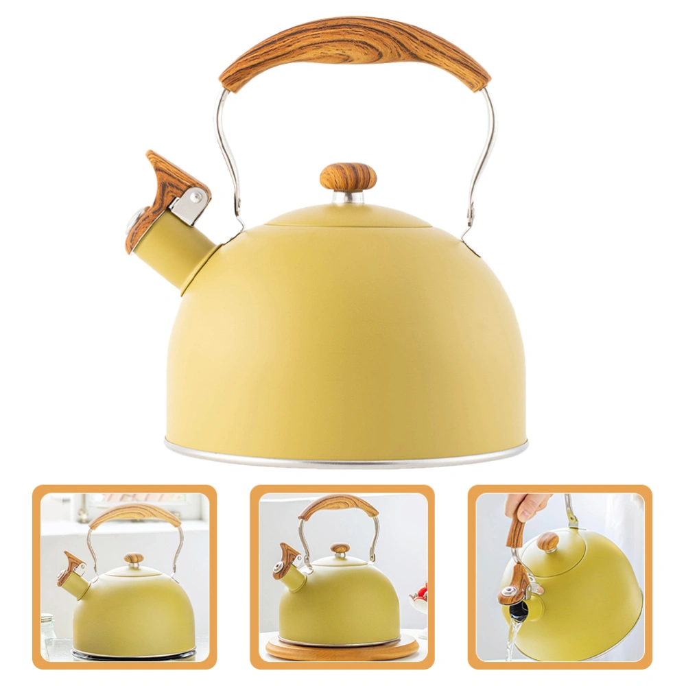 Whistling Tea Kettle Teapot Convenient Water Kettle Kitchen Tea Pot Household Stovetop Kettle