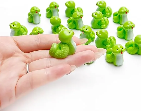 12pcs Miniature Animal Lovely Mini Animal Figurines Cute Cupcake Toppers Animal Ornaments