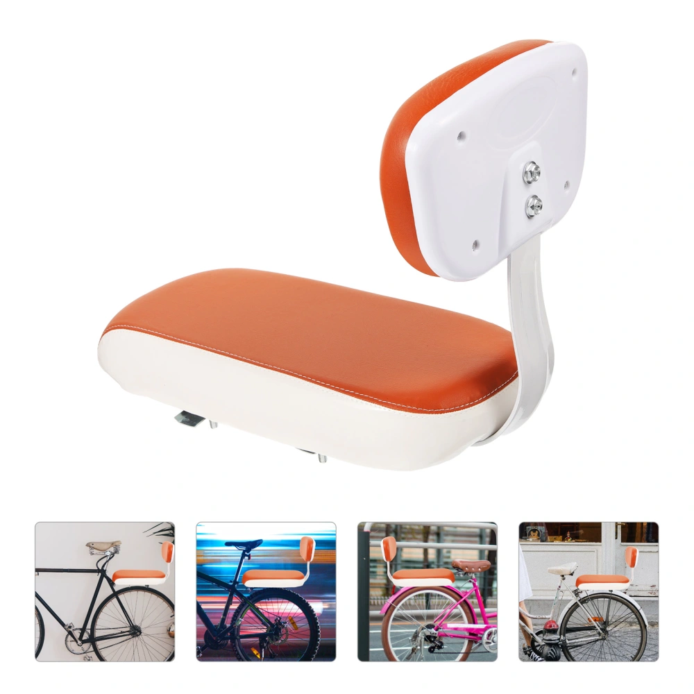 1 Set Bike Rear Seat with Cushion Bicycle Backseat Thickened Shelf Seat Bike Backseat Pad