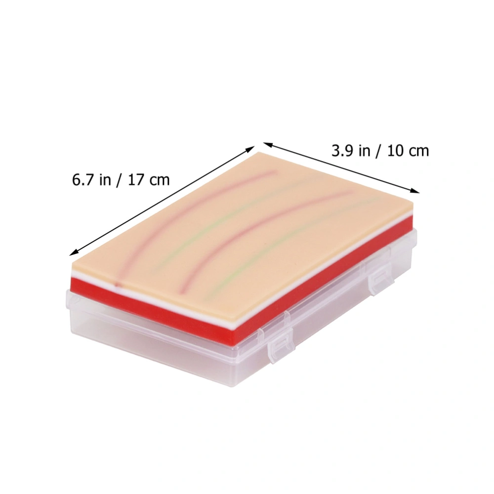 Subcutaneous Injection Training Pad Silicone Injection Practice Model for Nursing Students