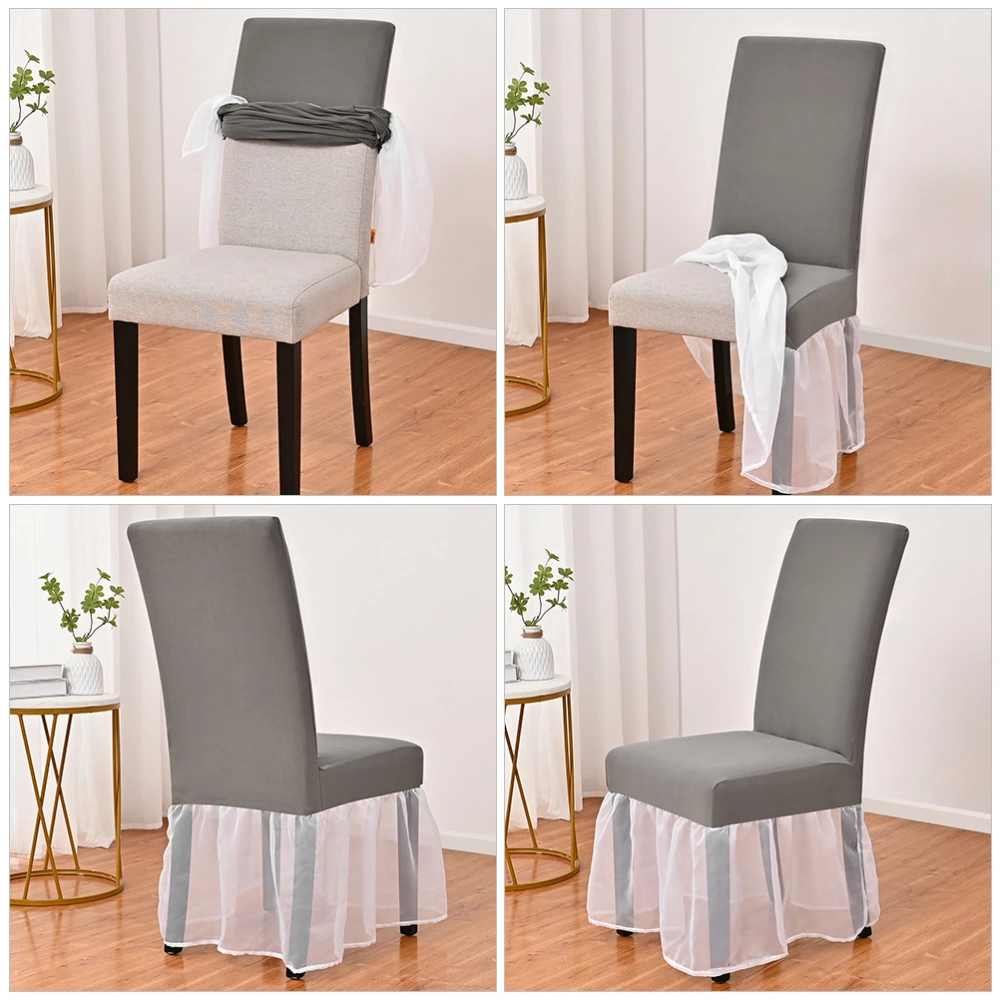 Stretchy Chair Cover Easy Fitted Dining Chair Cover Skirt Fitted Chair Cover