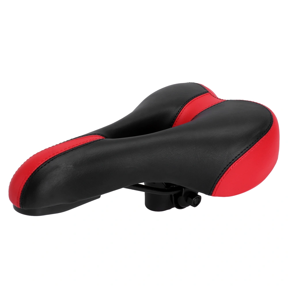 Bike Saddle Mountain Bike Seat Comfortable MTB Saddle Road Mountain Sports Cushion Cycling Seat Cushion Pad Red