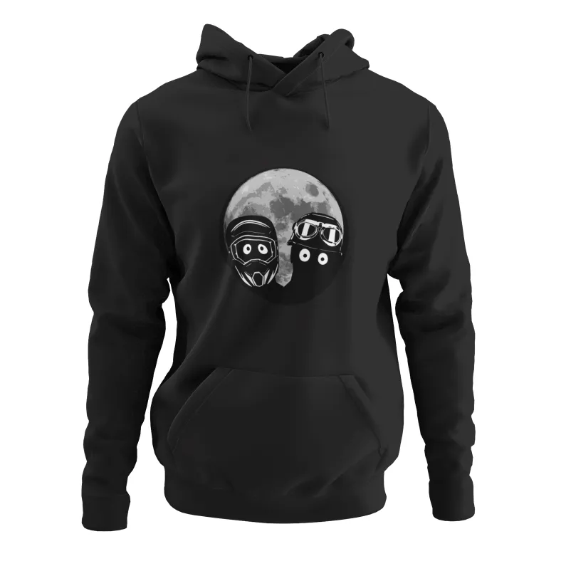 Printing Velvet Padded Hooded Sweatshirt Men And Women
