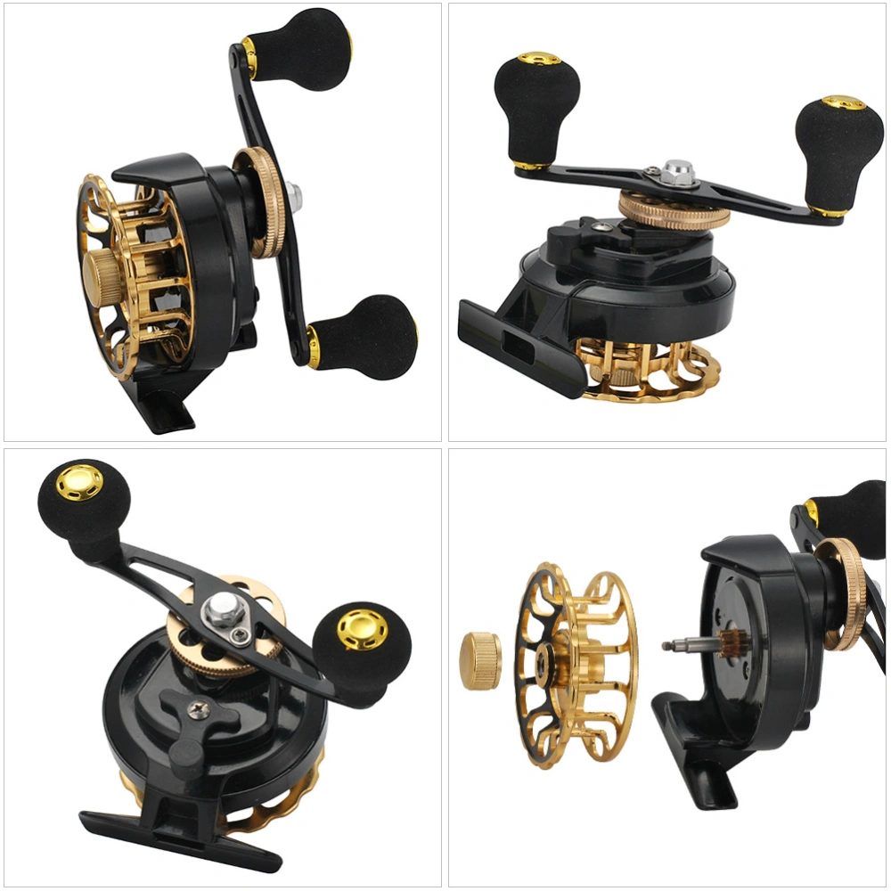 Fishing Reel Right Hand 6+1 Ball Bearing Metal Spool Reel