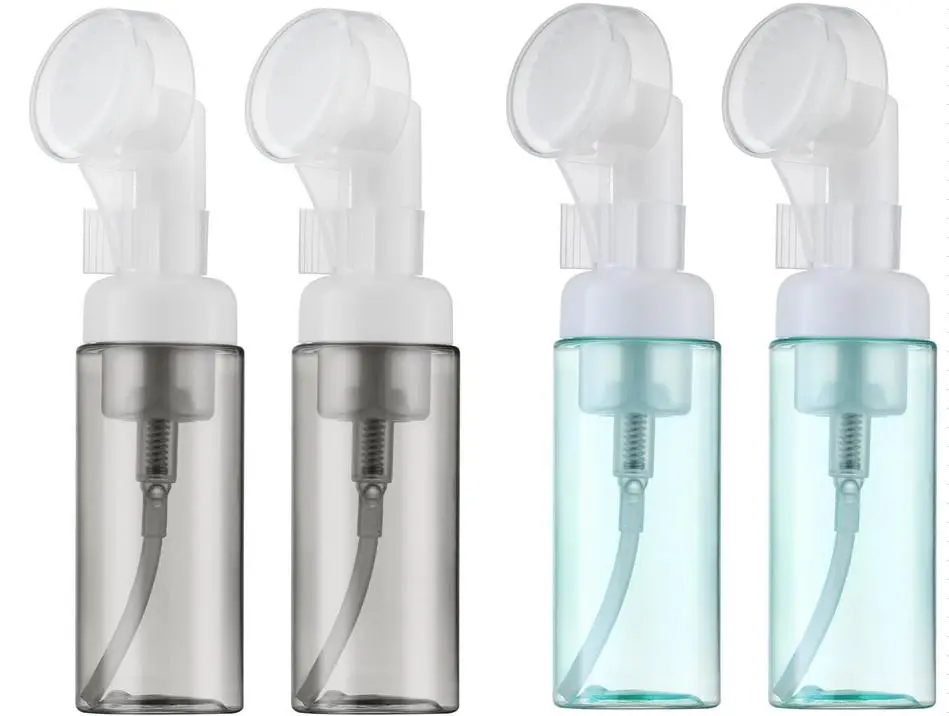 4 Pcs Foam Bottles Empty Foaming Bottles Portable Travel Dispenser Bathroom Kitchen