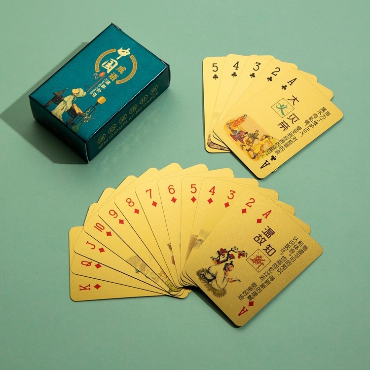 1 Bag Mini Play Cards Simulated Play Cards Toys Kids Poker Cards Doll House Accessories