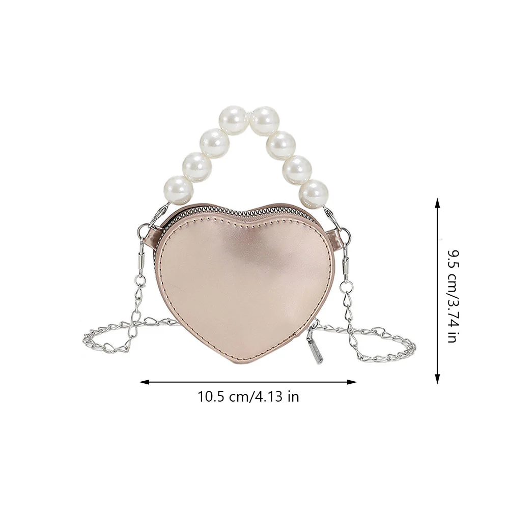 Heart Shaped Purse Fashion Small Crossbody Bag Heart-shaped Evening Crossbody Handbag