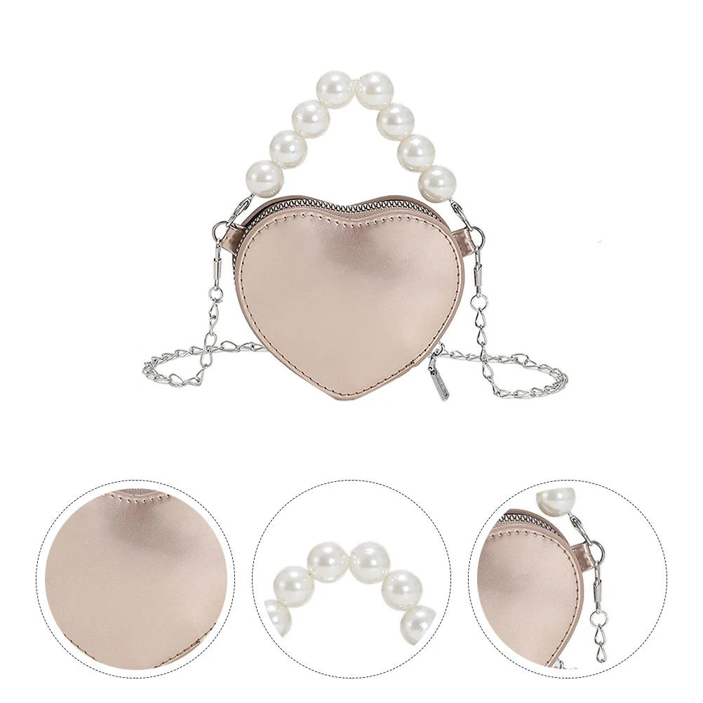 Heart Shaped Purse Fashion Small Crossbody Bag Heart-shaped Evening Crossbody Handbag