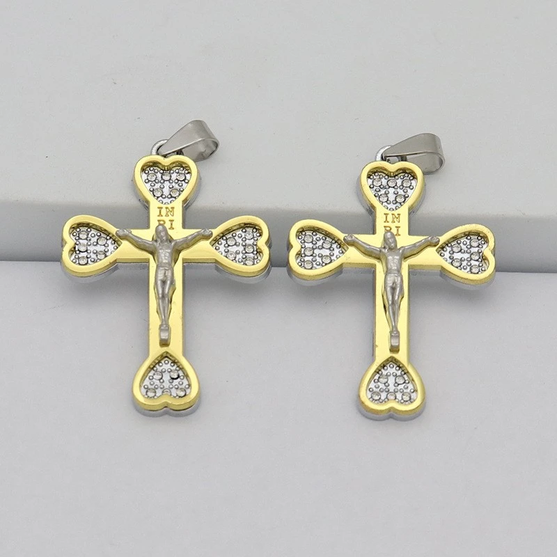 Cross Charm Diy Necklace Making Cross Pendant Jewelry Making Charm Cross Alloy Charm